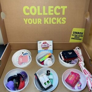 Mini Brands Sneakers Collectible Toy Set